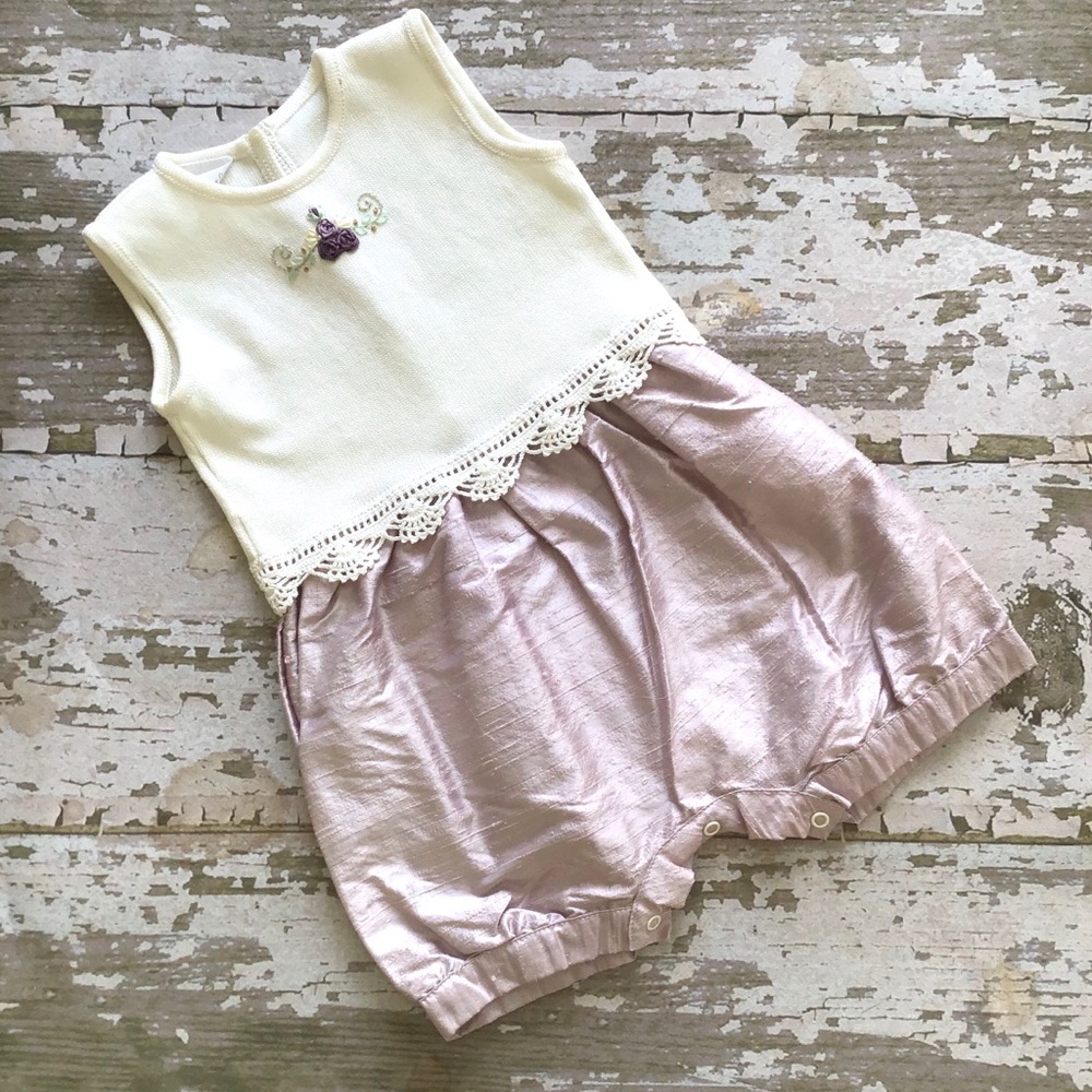 Never Worn Victoria Kids Lavender Silk Bubble